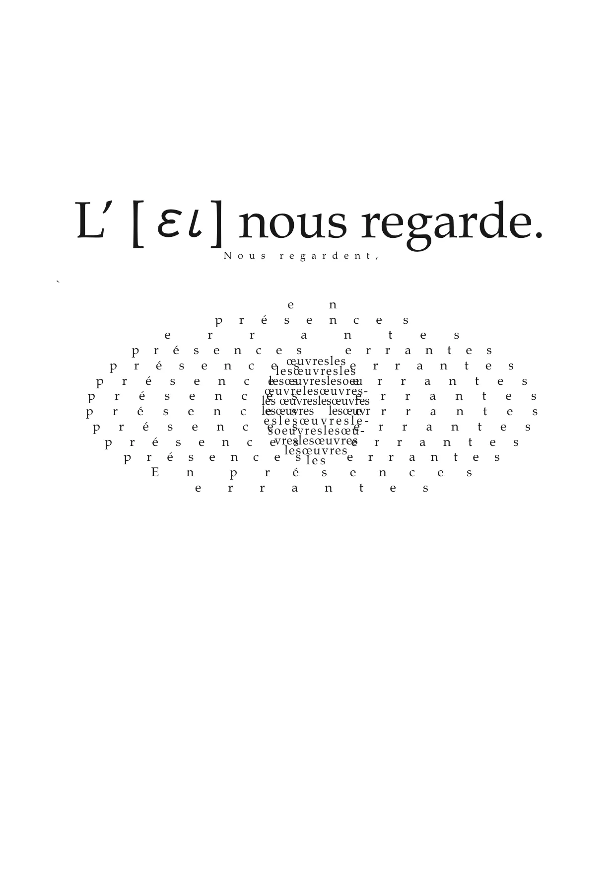 L’Œ
