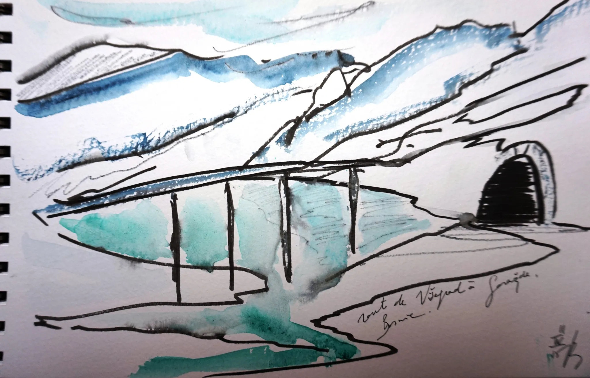 Le pont et le tunnel
