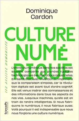 La culture numérique selon Dominique Cardon
