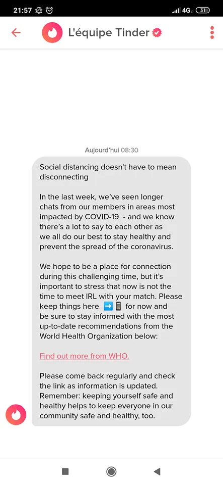 Social distancing