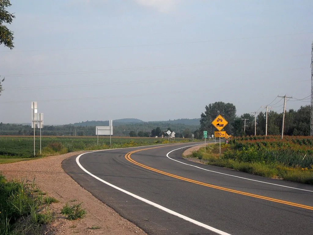 François Blais et les bas-côtés de la route