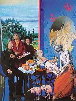 L'interpicturalité dans quelques tableaux de Braun-Vega